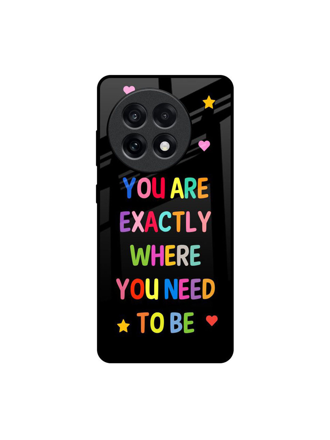 QRIOH Magical Words OnePlus 13R 5G Impact Resistant Back Case
