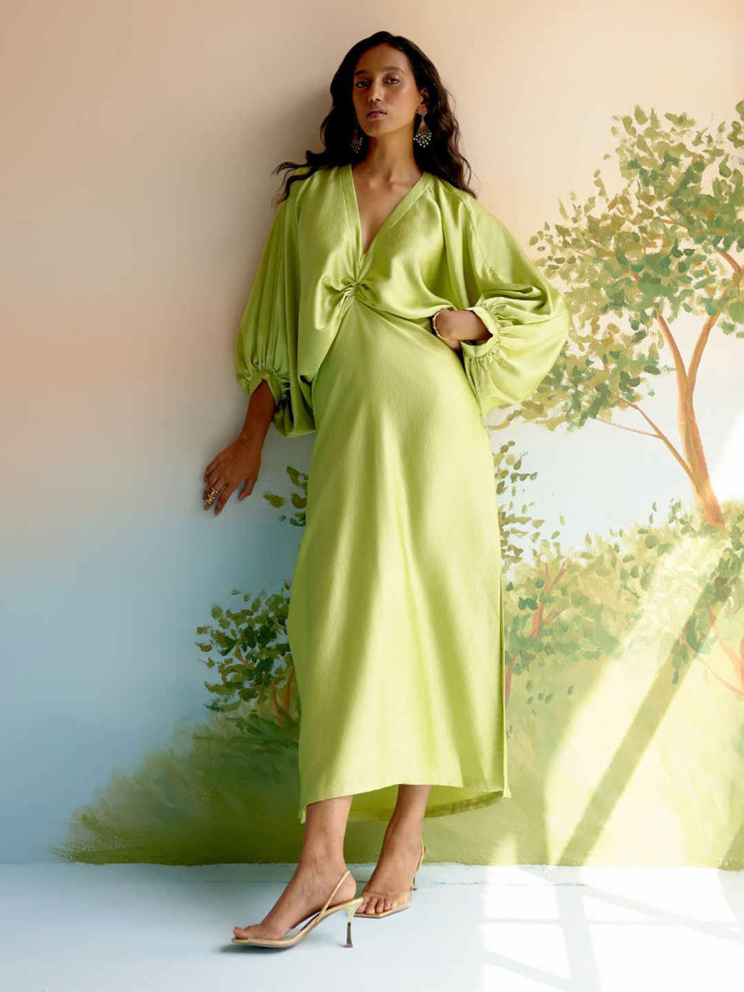 ECHO STUDIO Women Crepe Dress