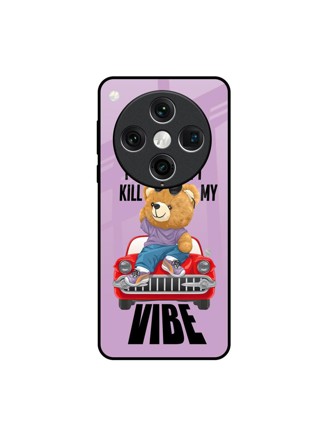 QRIOH Don't Kill My Vibe Oppo Find X8 Pro Impact Resistant Back Case