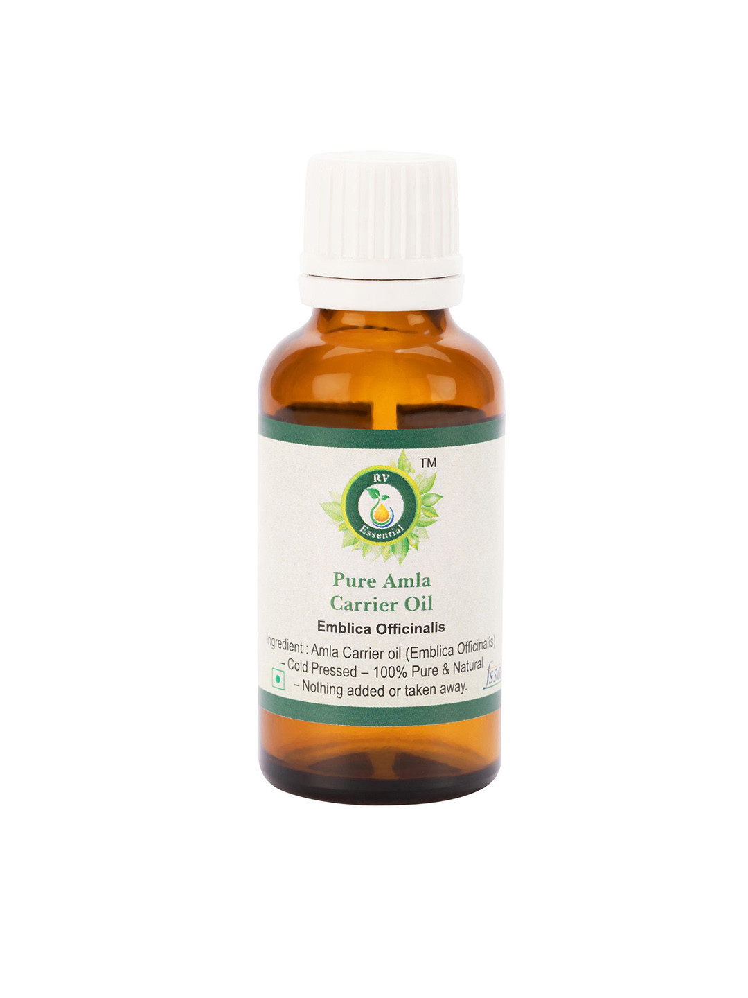 R V Essential Pure & Natural Amla Carrier Oil - 30 ml