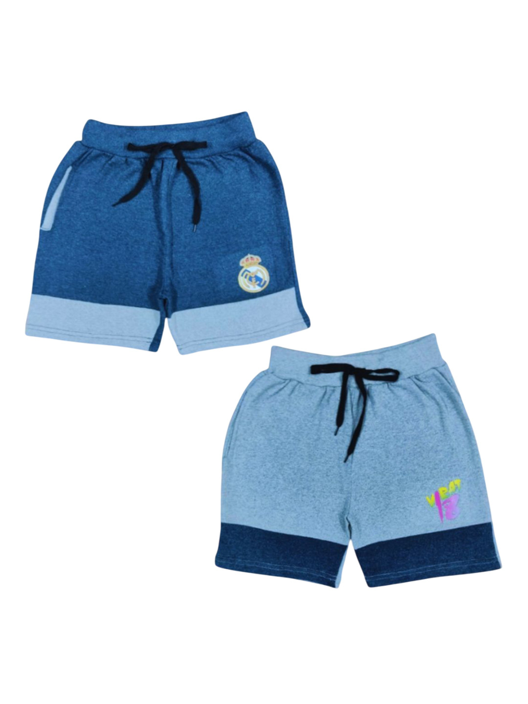 Shajiv Boys Pack of 2 Cotton Outdoor Shorts