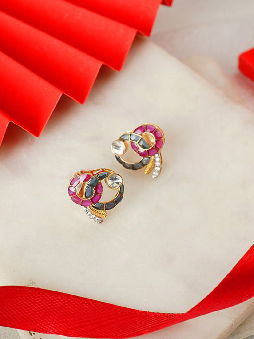 Polki Stories By Raniwala Polki Diamond Earrings