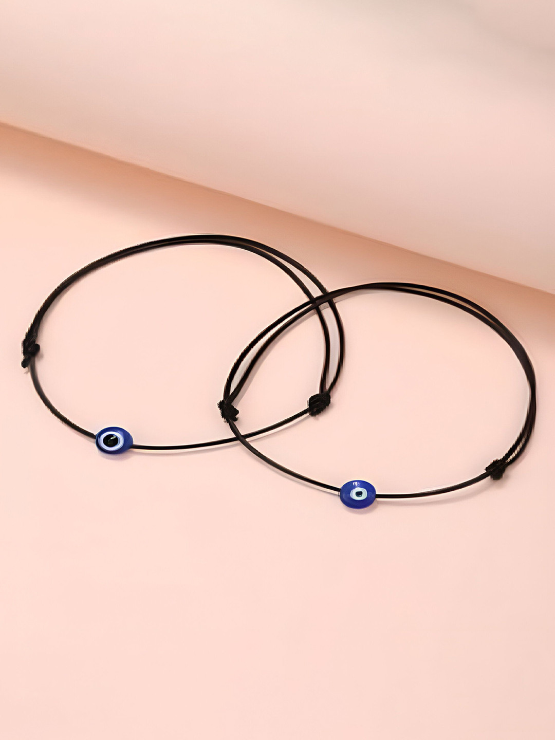Crazy Fashion Unisex 2 Onyx Charm Bracelet