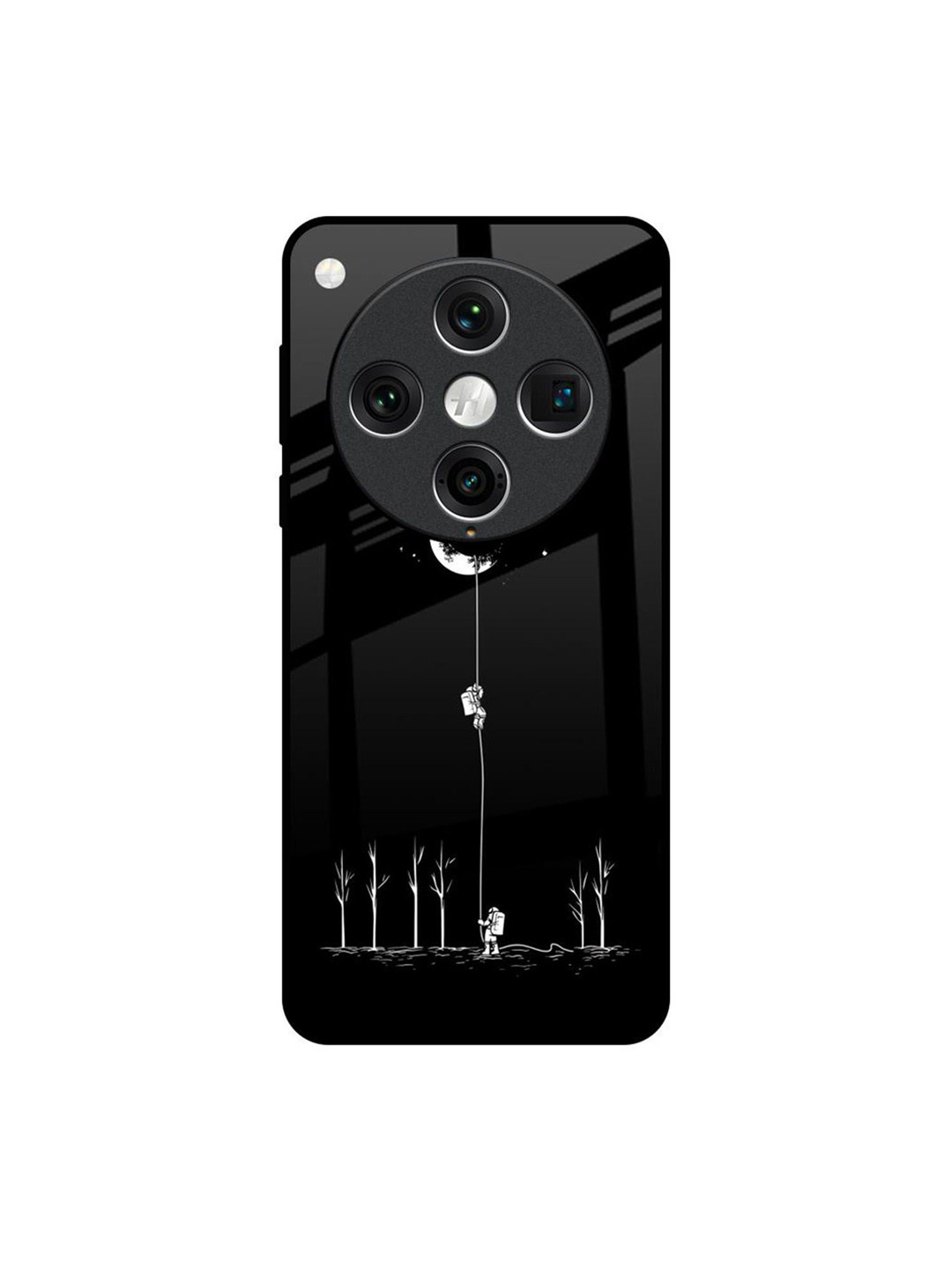 QRIOH Catch the Moon Oppo Find X8 Pro Impact Resistant Back Case