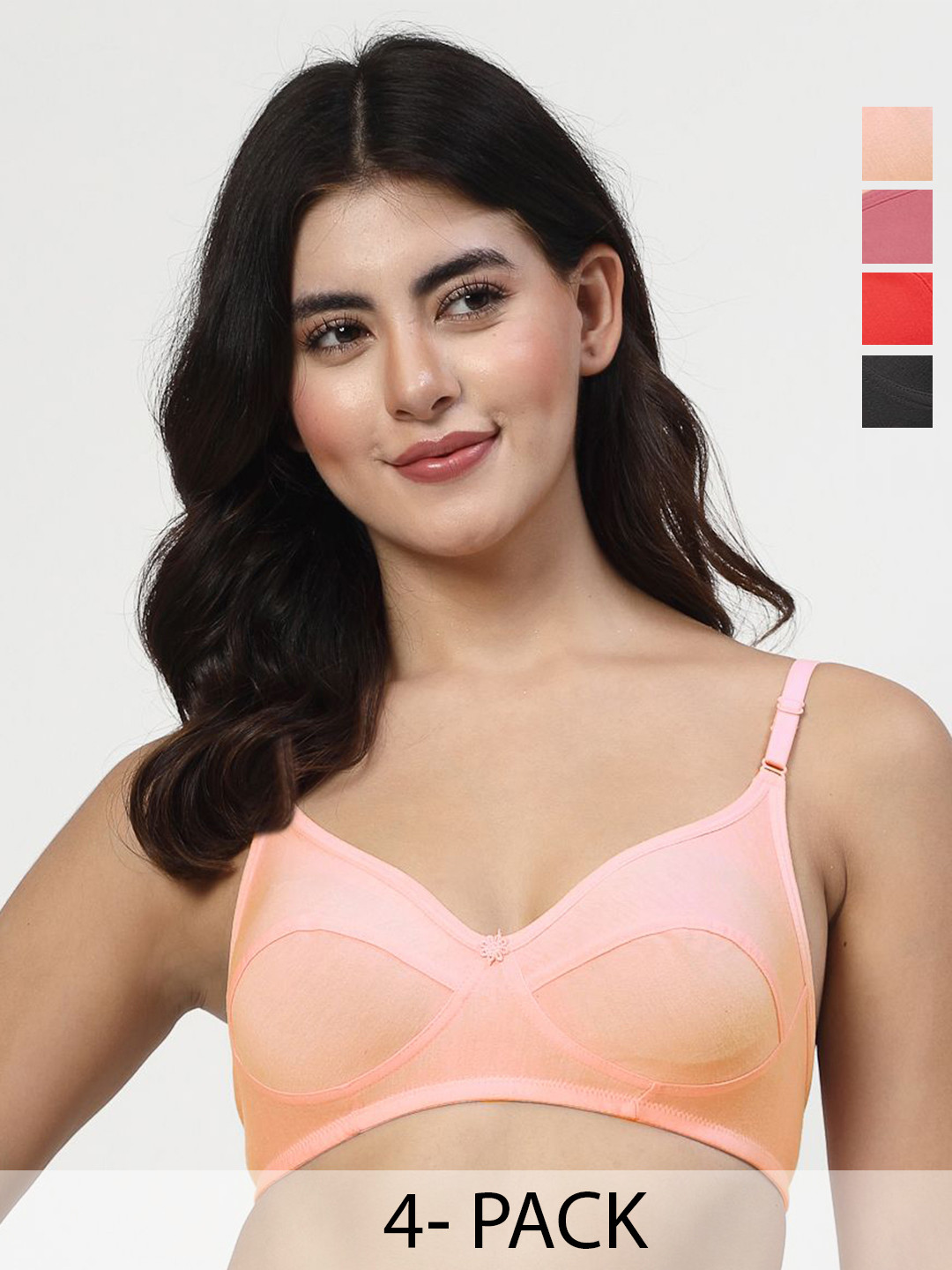 LILY Bra Full  Seamed Non Padded Everyday Bra