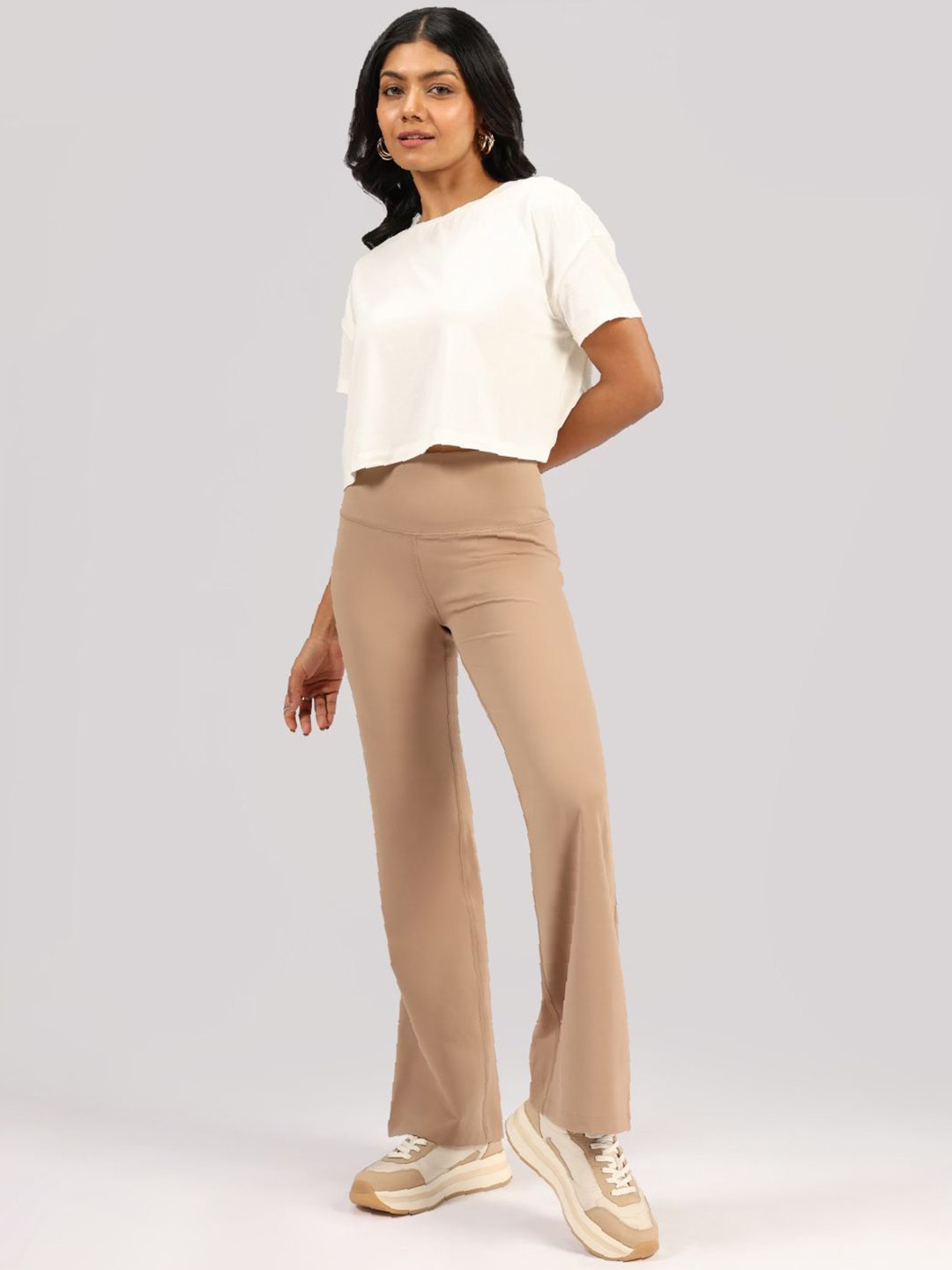 Blissclub Women Cotton Softest Tee Boxy Crop