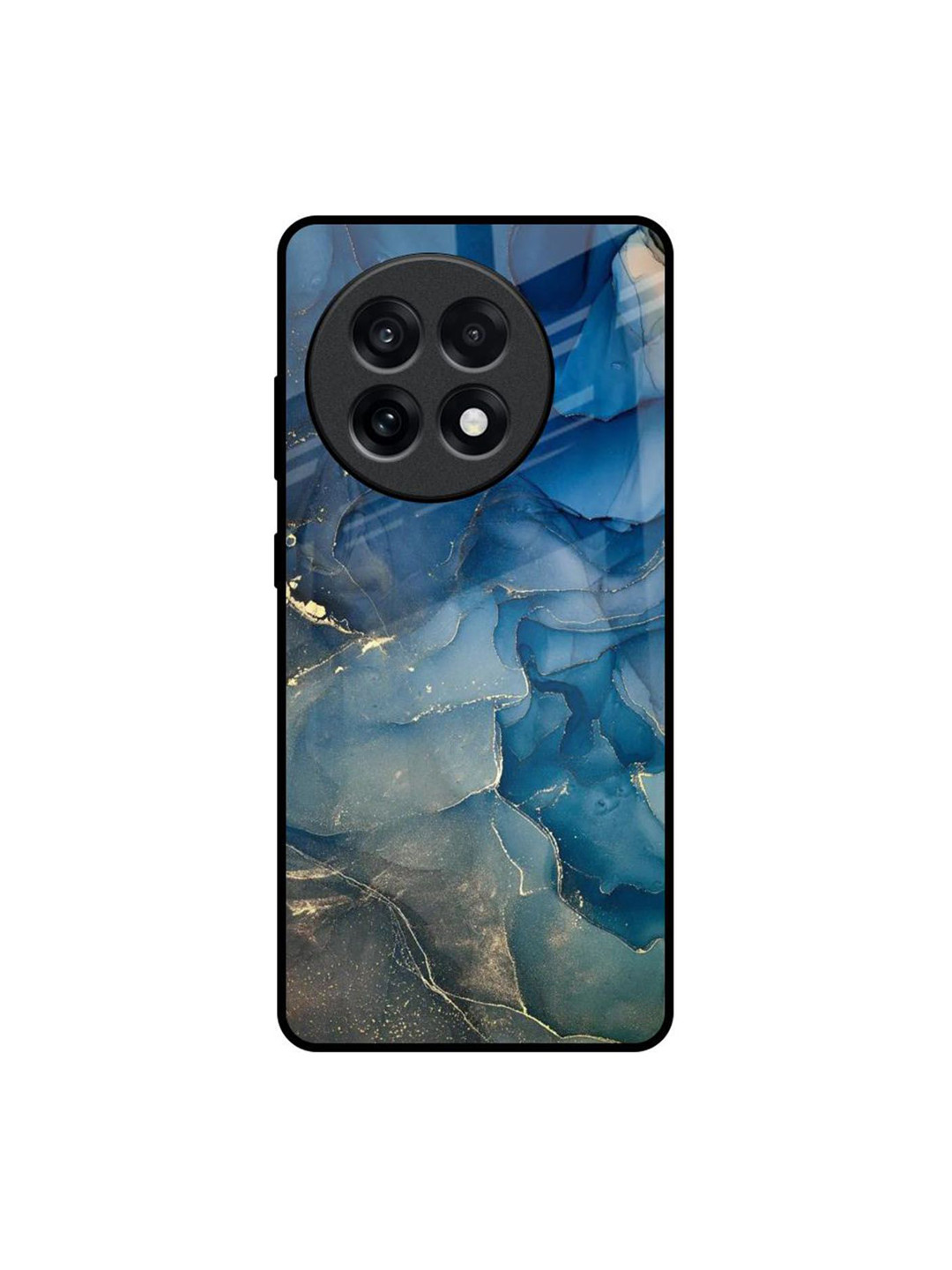 QRIOH Blue Cool Marble OnePlus 13R 5G Impact Resistant Back Case