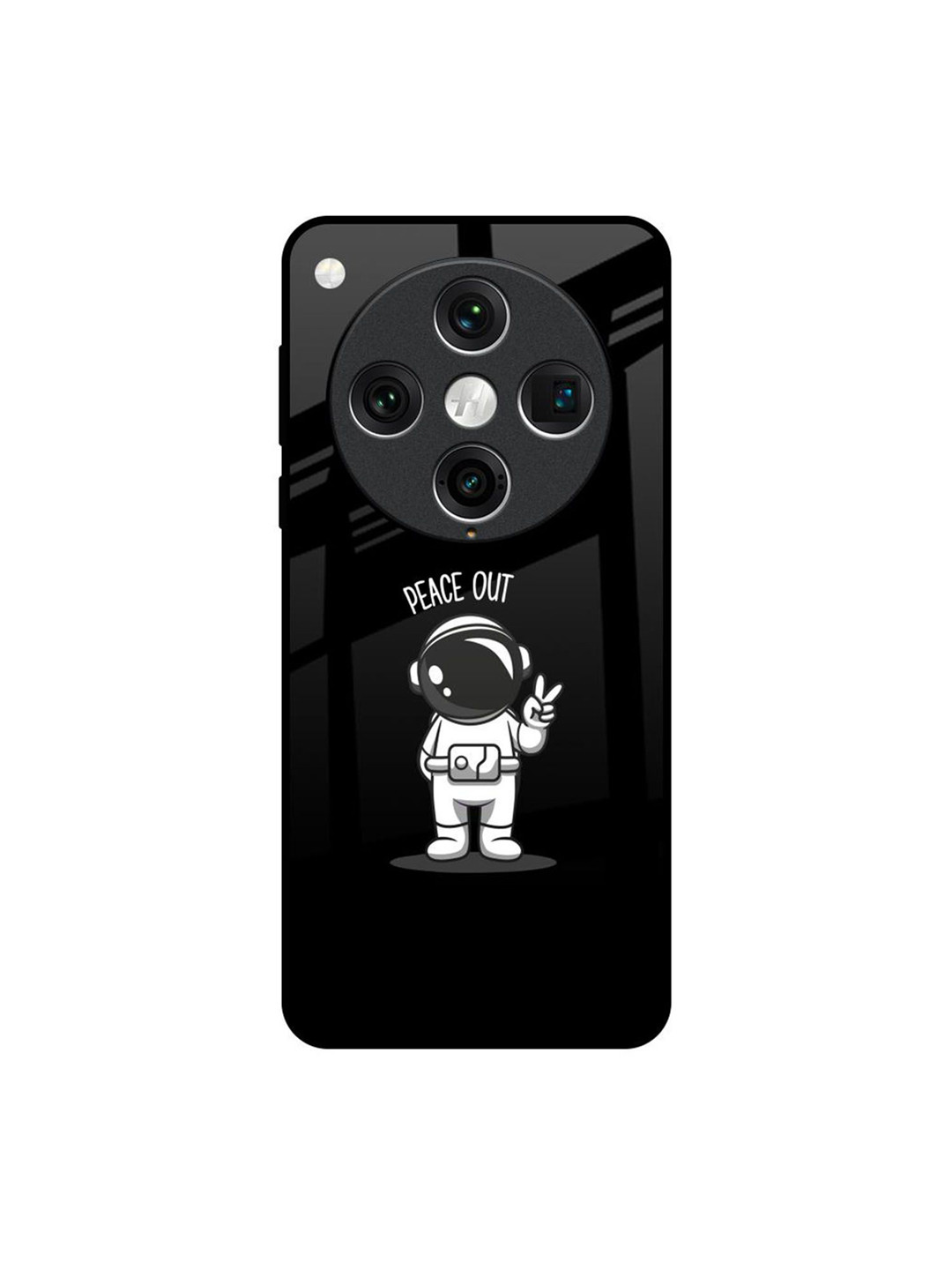 QRIOH Peace Out Astro Oppo Find X8 Pro Impact Resistant Back Case