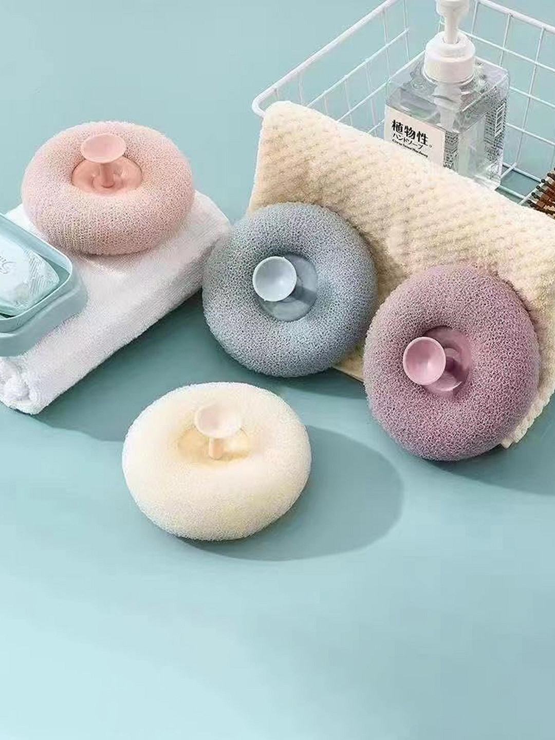 BeeDuck Exfoliating Sponge Shower Bath Loofah