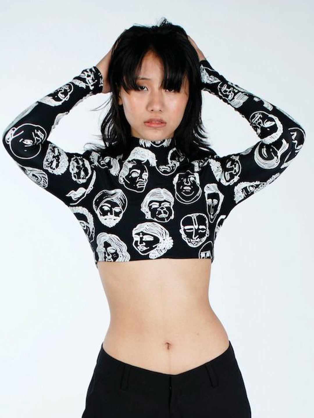 HUEMN Second Women Skin Diversity Crop Top