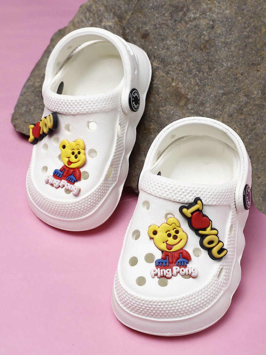 Binos Kids Self Design Clogs