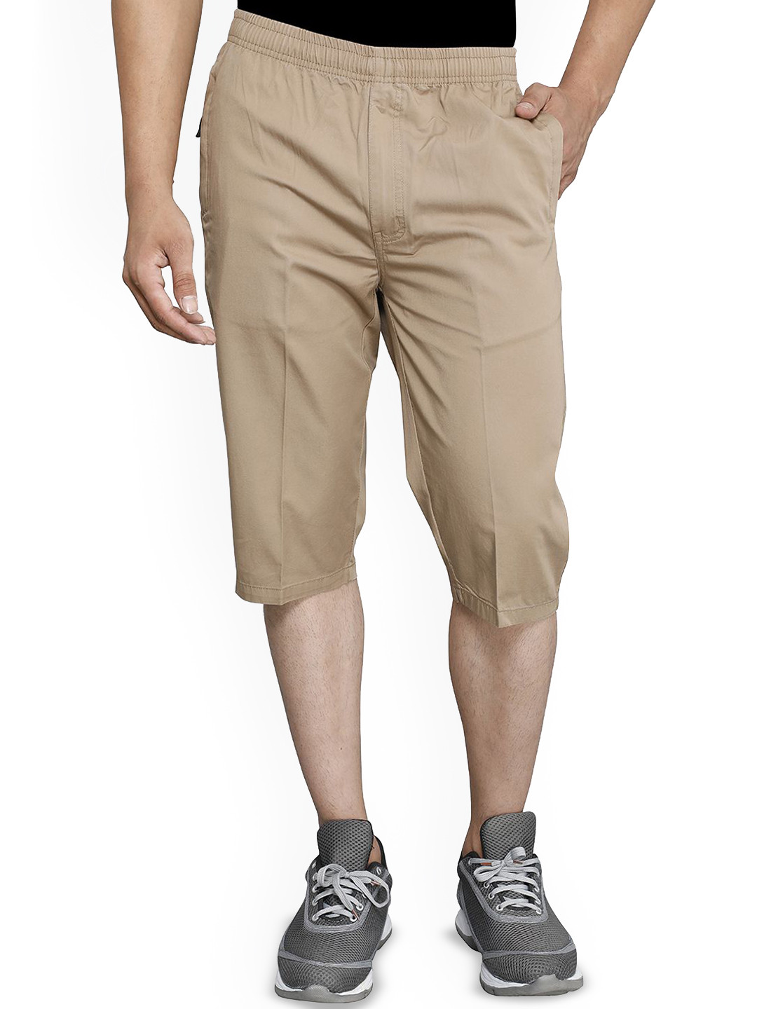 SAPPER Men Plus Size Pure Cotton Mid-Rise Regular Fit Bermuda Shorts