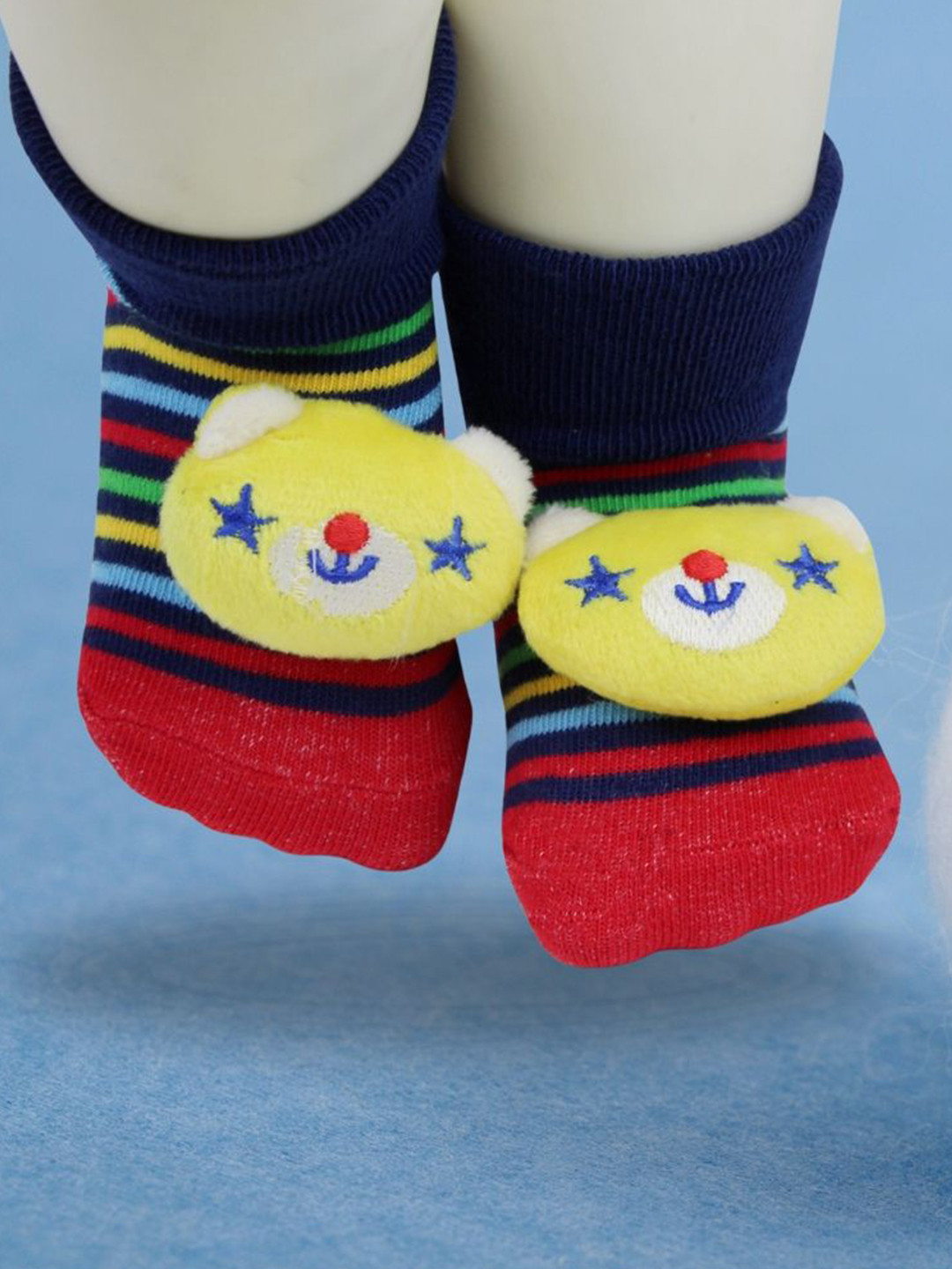 NESKA MODA Kids Patterned Ankle Length Socks