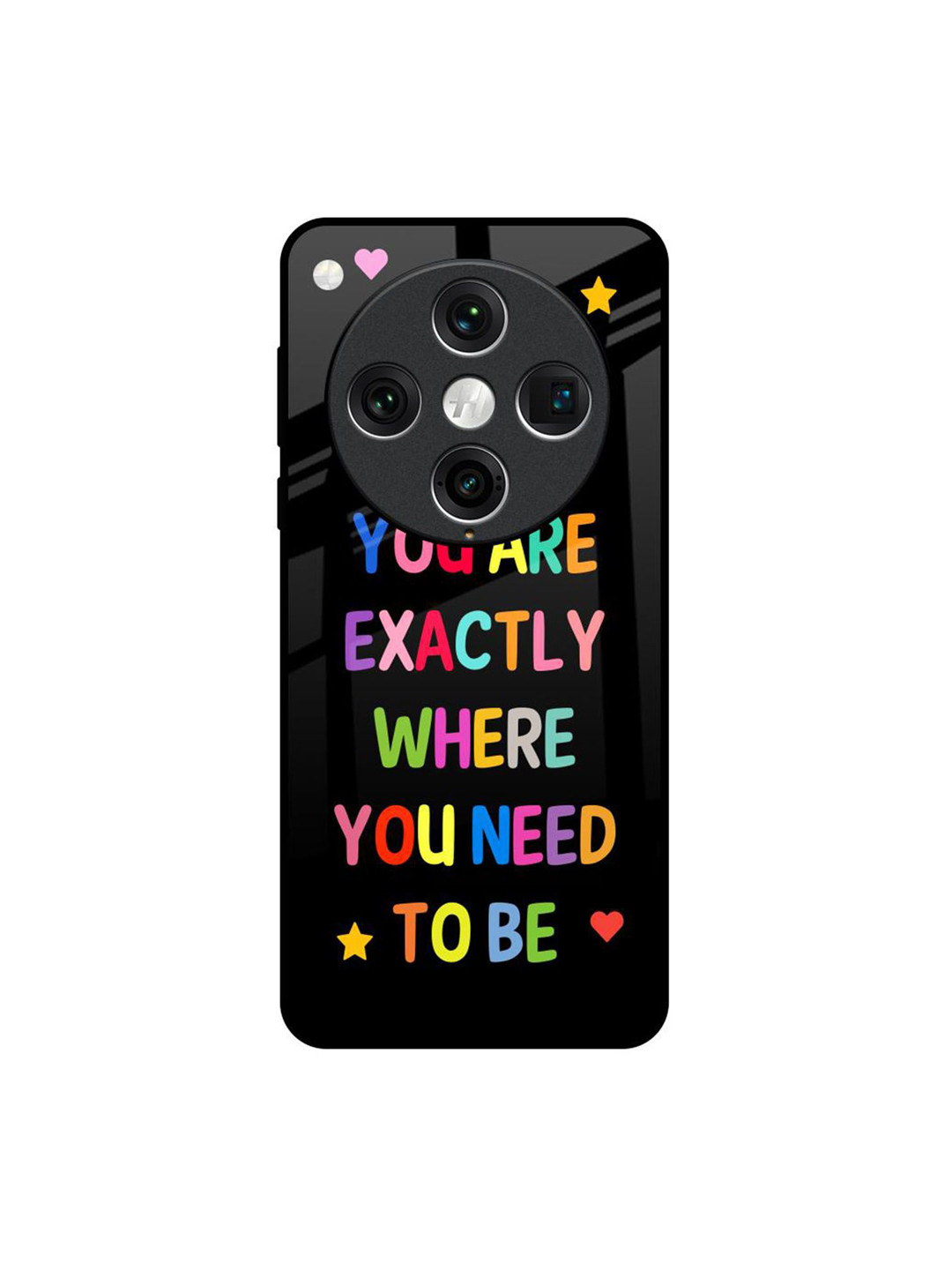 QRIOH Magical Words Oppo Find X8 Pro Impact Resistant Back Case