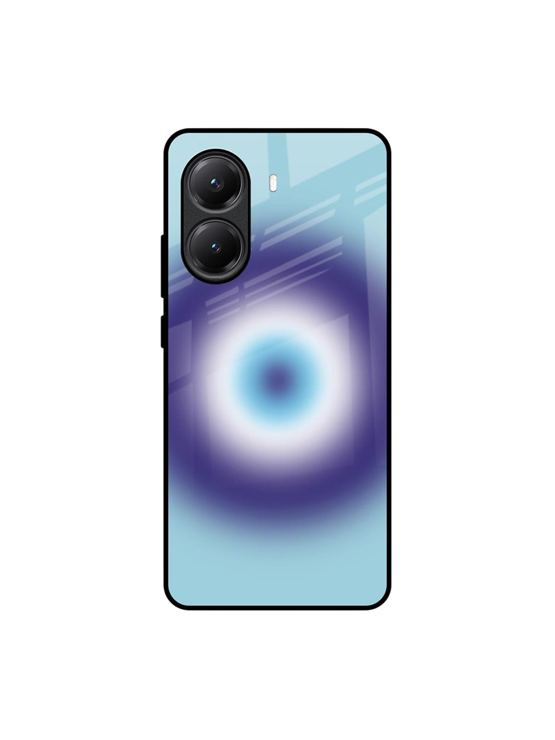 QRIOH Evil Eye Art Poco X7 Pro 5G Impact Resistant Back Case