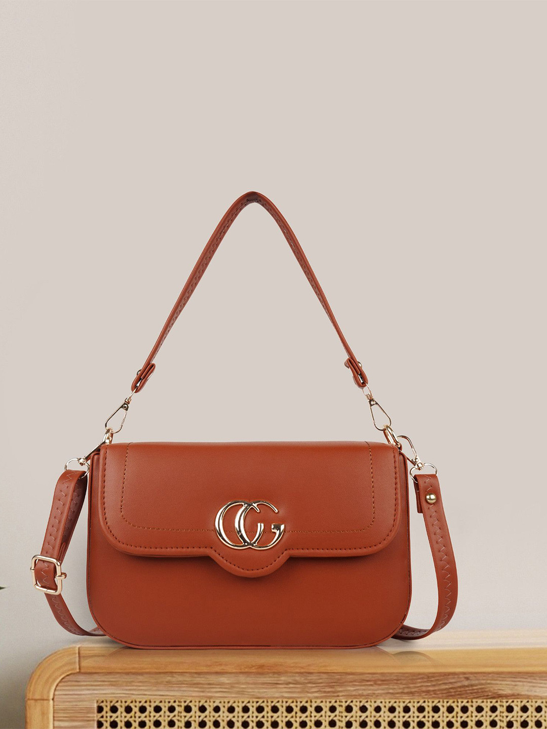 Alonzo Women Solid Crossbody Sling Bag