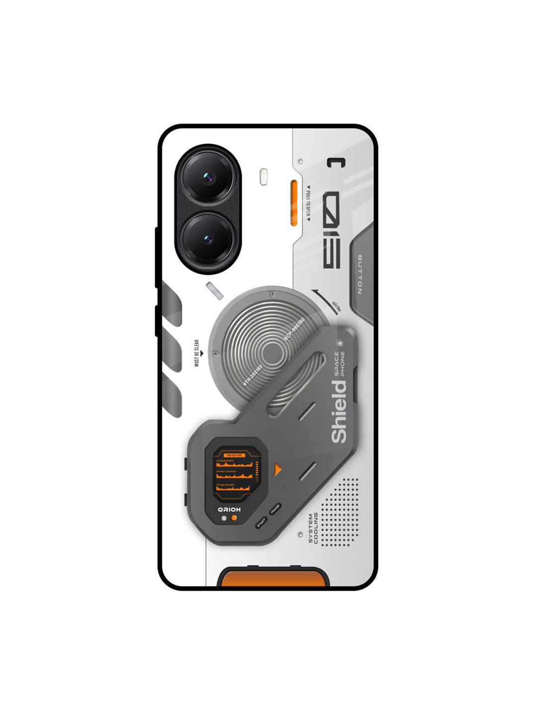 QRIOH Liberty Cyber Poco X7 Pro 5G Impact Resistant Back Case