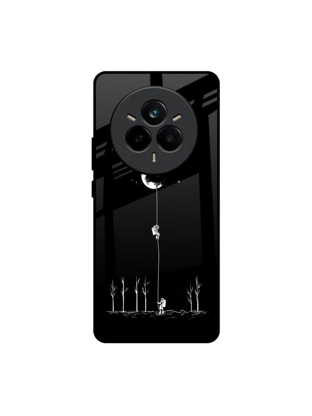 QRIOH Catch the Moon Realme 14 Pro 5G Impact Resistant Back Case