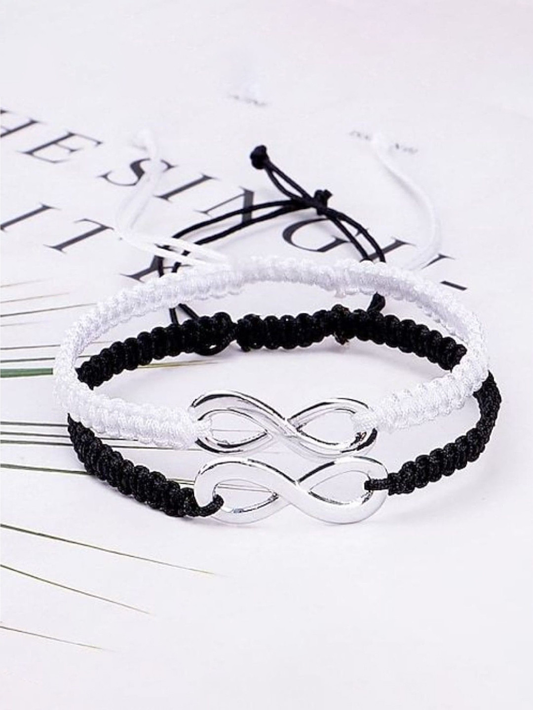 Crazy Fashion Set Of 2 Infinite Wraparound Bracelet