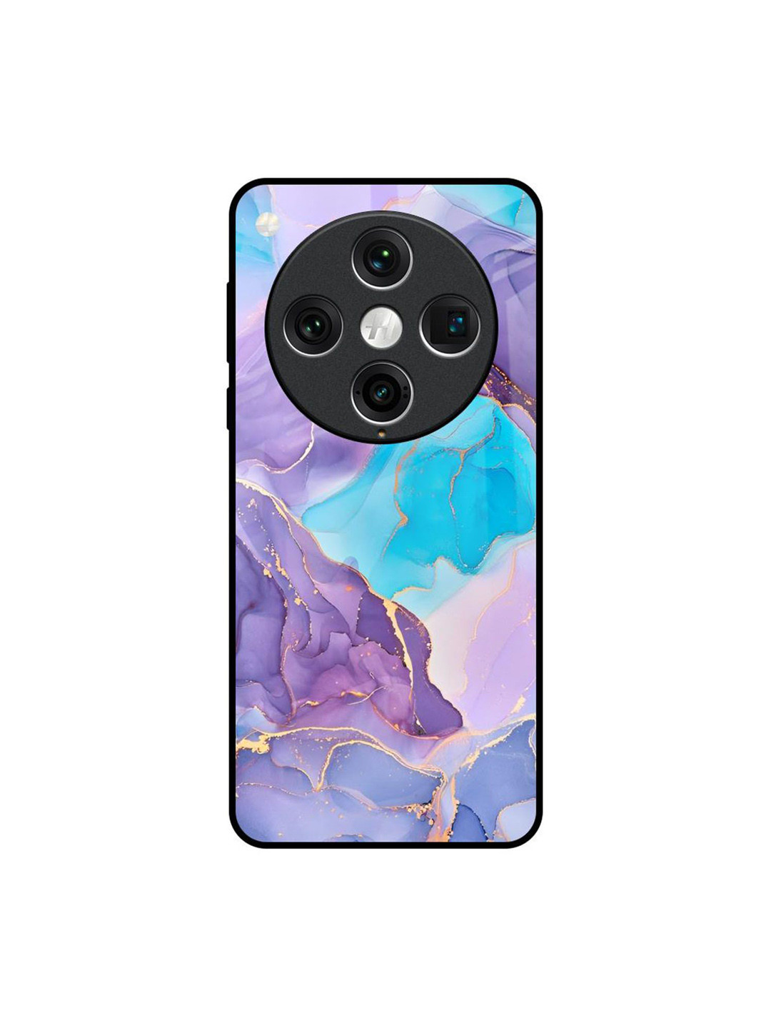 QRIOH Alcohol ink Marble Oppo Find X8 Pro Impact Resistant Back Case
