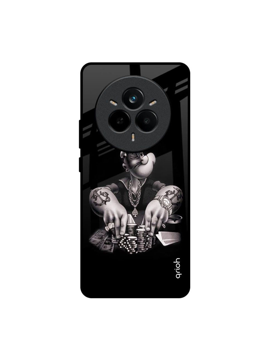 QRIOH Gambling Problem Realme 14 Pro 5G Impact Resistant Back Case