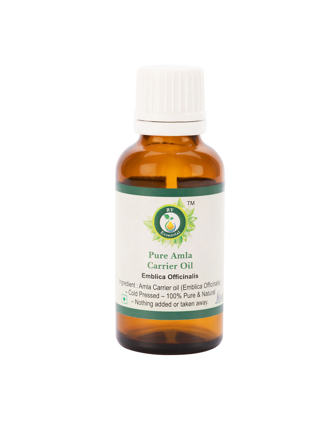 R V Essential Pure & Natural Amla Carrier Oil - 15 ml