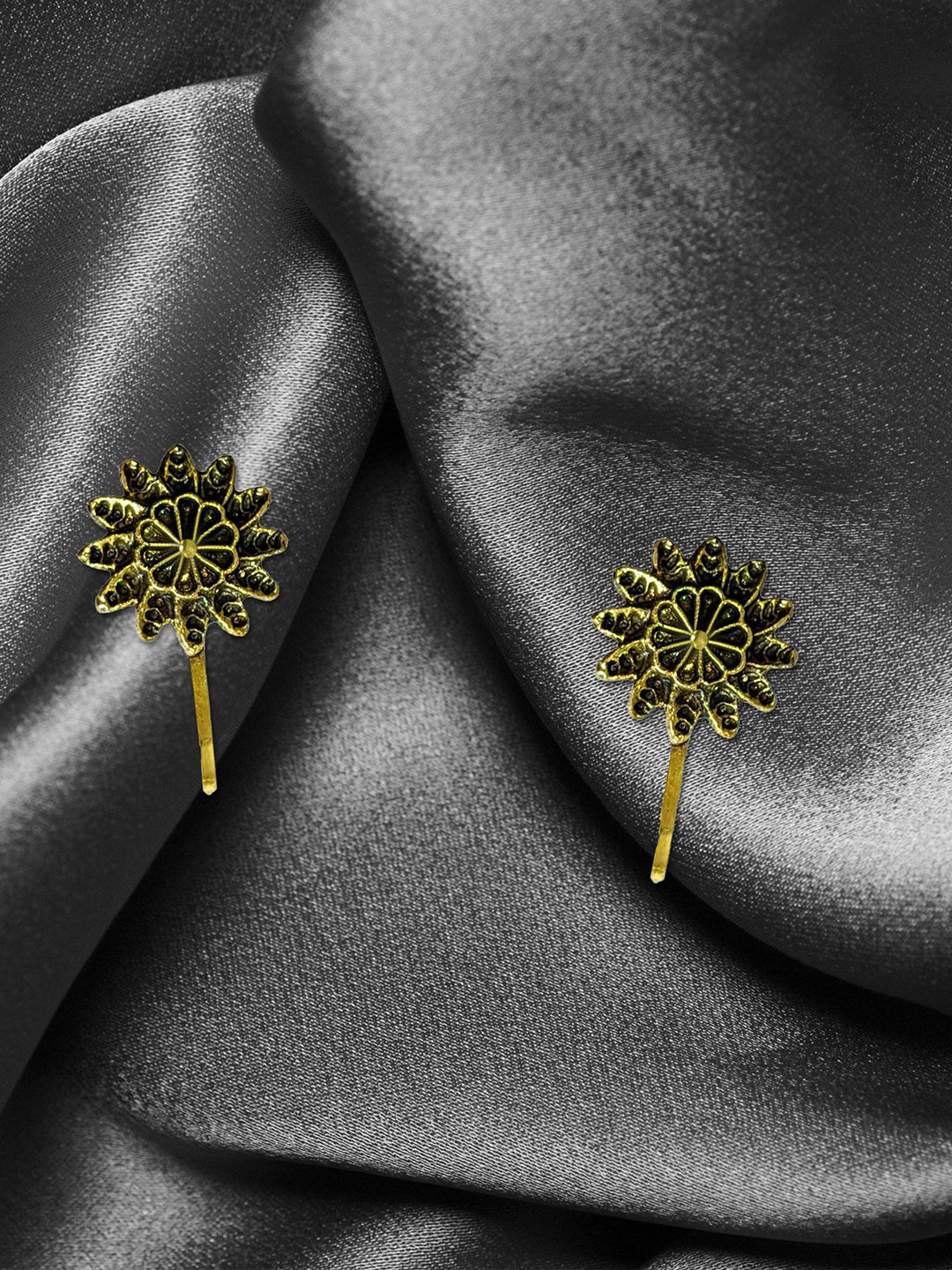 Comet Busters Gold-Plated Clip On Non Piercieng Ring Nosepin