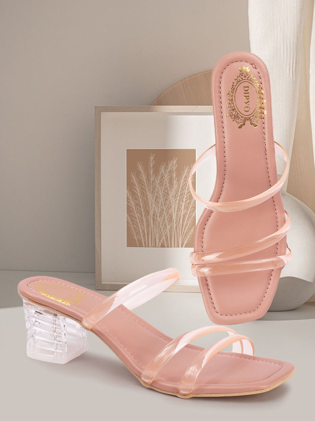 DIPYO Women Block Sandals