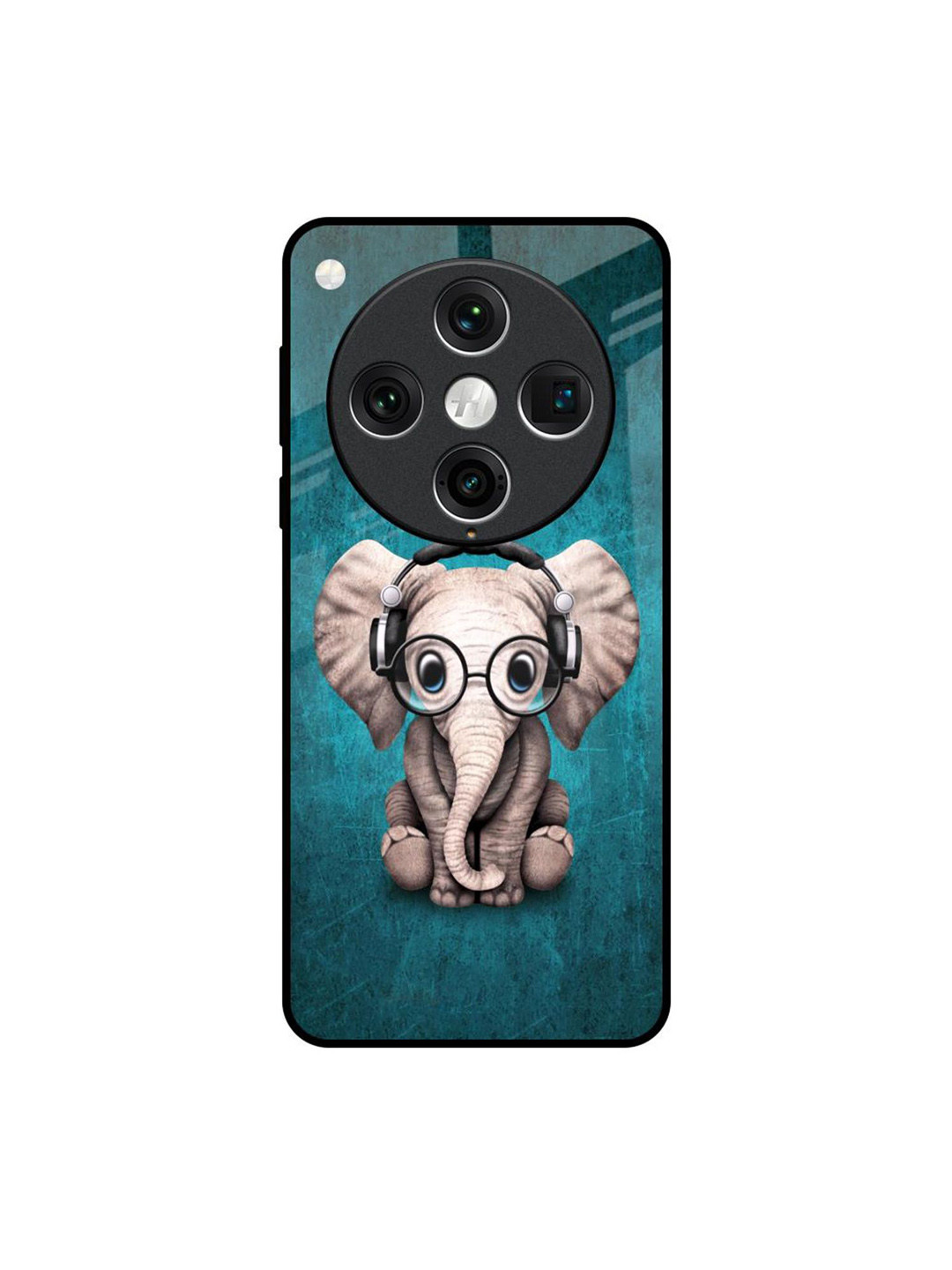 QRIOH Adorable Baby Elephant Oppo Find X8 Pro Impact Resistant Back Case