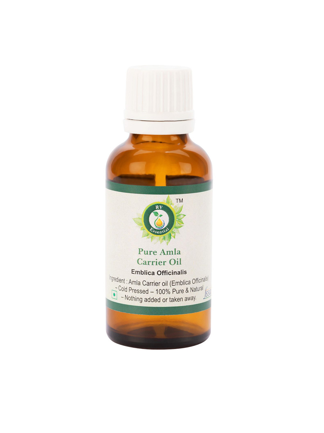 R V Essential Pure & Natural Amla Carrier Oil - 10 ml