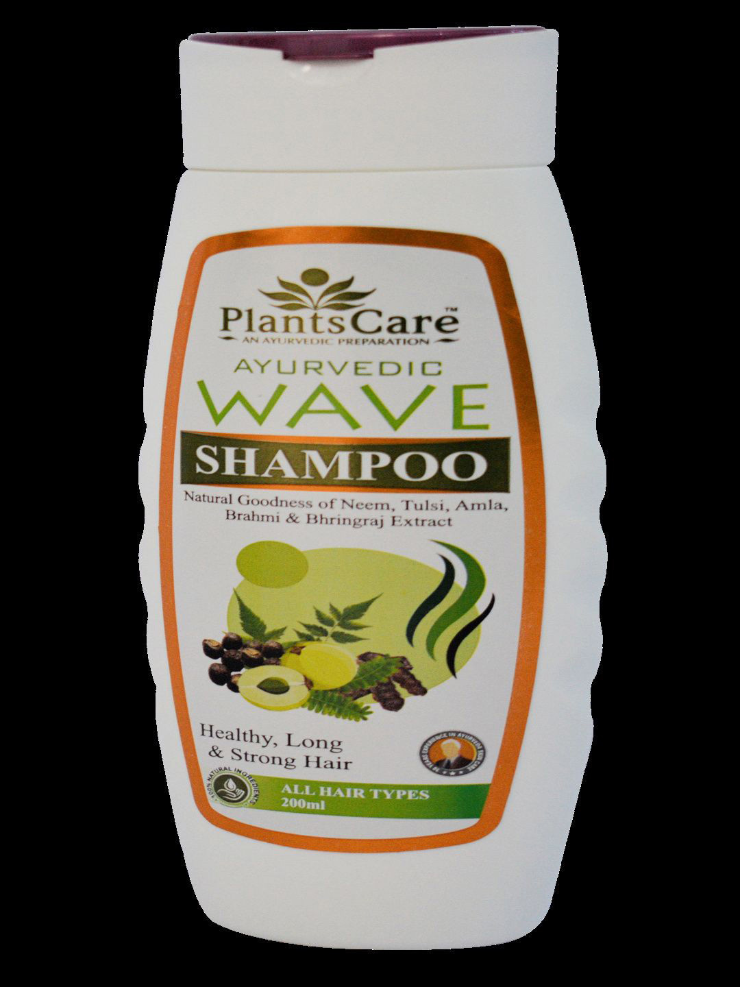 PlantsCare Ayurvedic Wave Shampoo - 200 ml