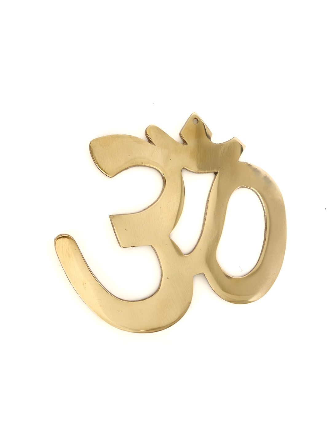 The Spiritual Living High-Quality Brass Glossy Hanging Hall Spiritual Wall Decor-4In