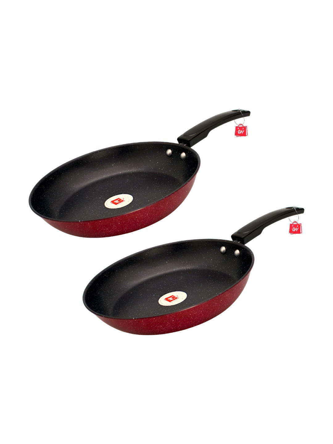 LAZYwindow Set Of 2 Nonstick Fry Pan