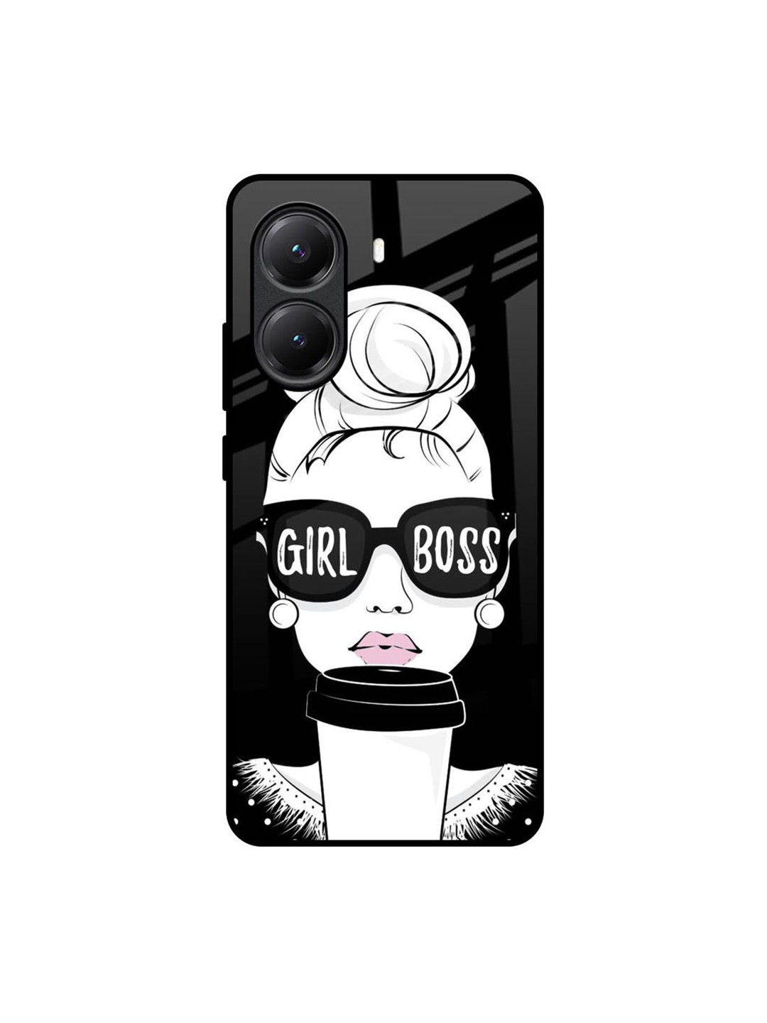 QRIOH Girl Boss Poco X7 Pro 5G Impact Resistant Back Case