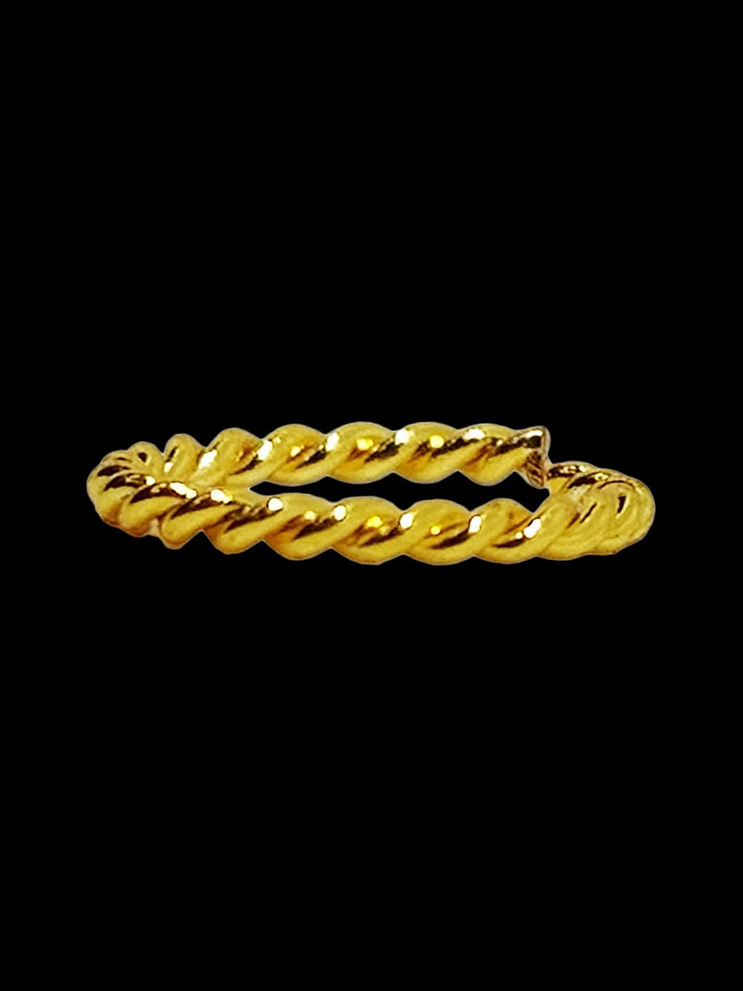 Comet Busters Gold-Plated Ring Non Piercieng Nosepin