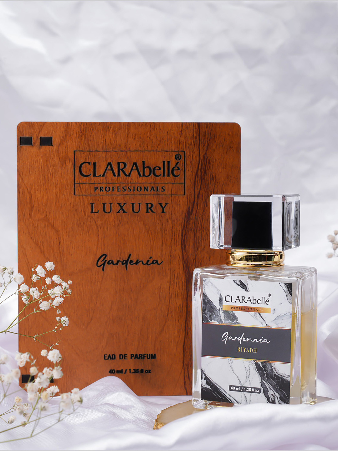 CLARABELLE PROFESSIONALS Gardennia Riyadh Long Lasting Eau De Parfum - 40 ml