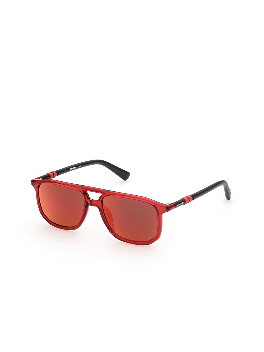 DIESEL Men Aviator Sunglasses with UV Protected Lens DL0332 49 68L