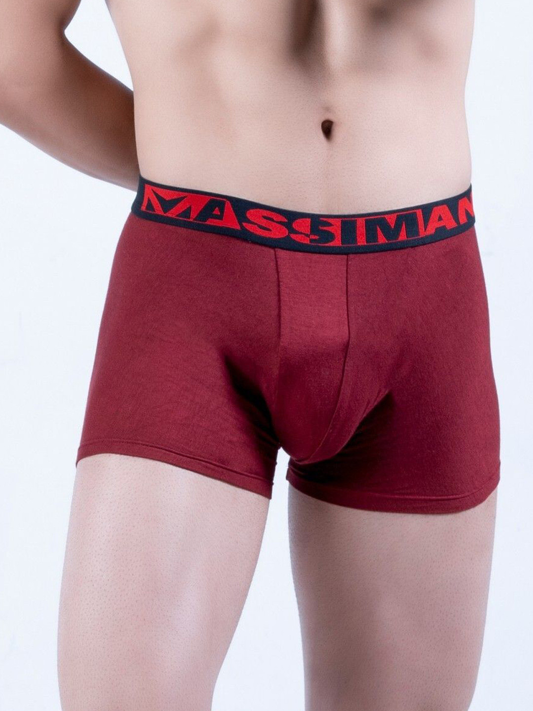 MASSIMANO Men Mid Rise Short Breathability Trunk AW21_BST_GC#03