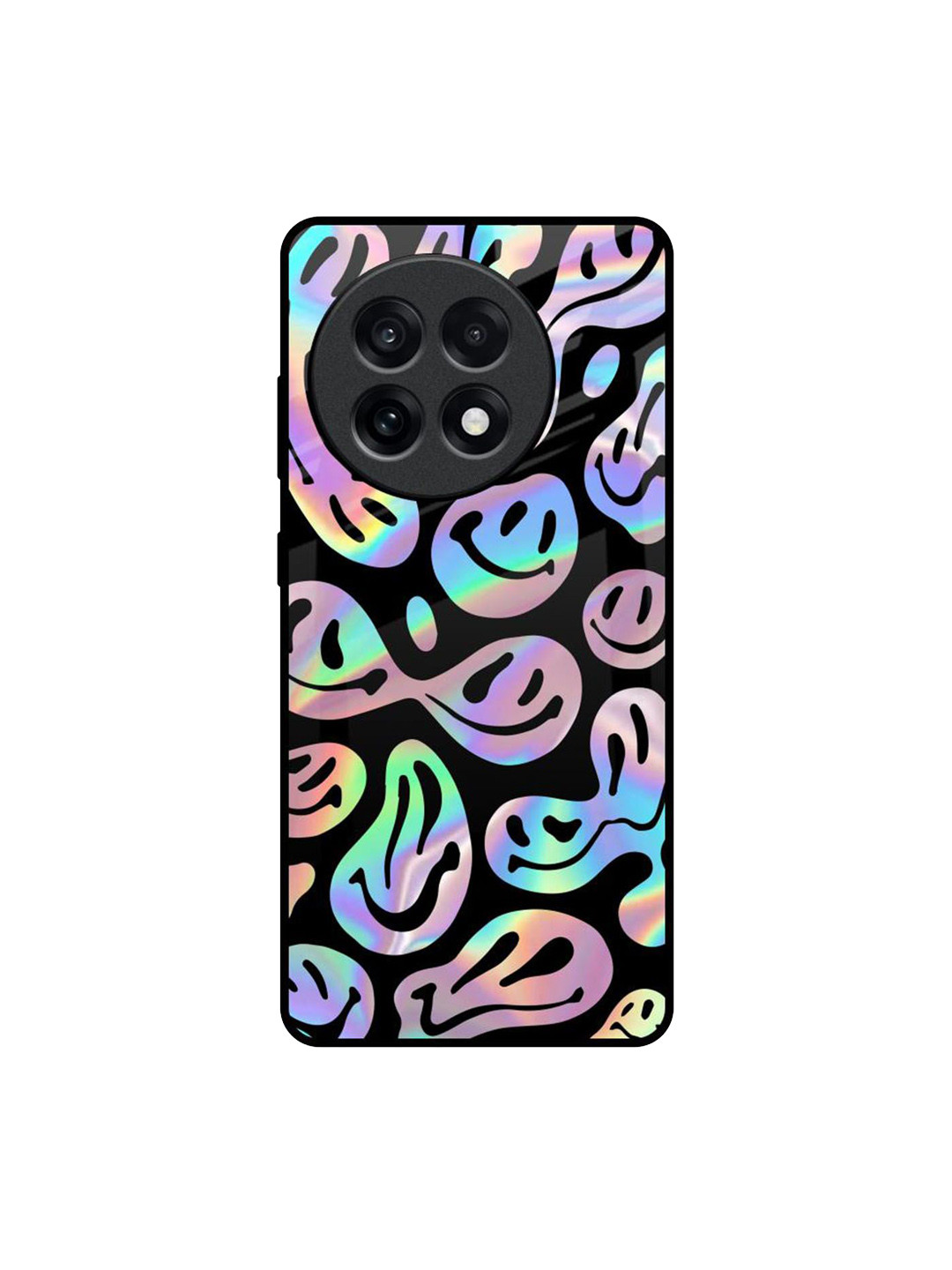 QRIOH Acid Smile OnePlus 13R 5G Impact Resistant Back Case