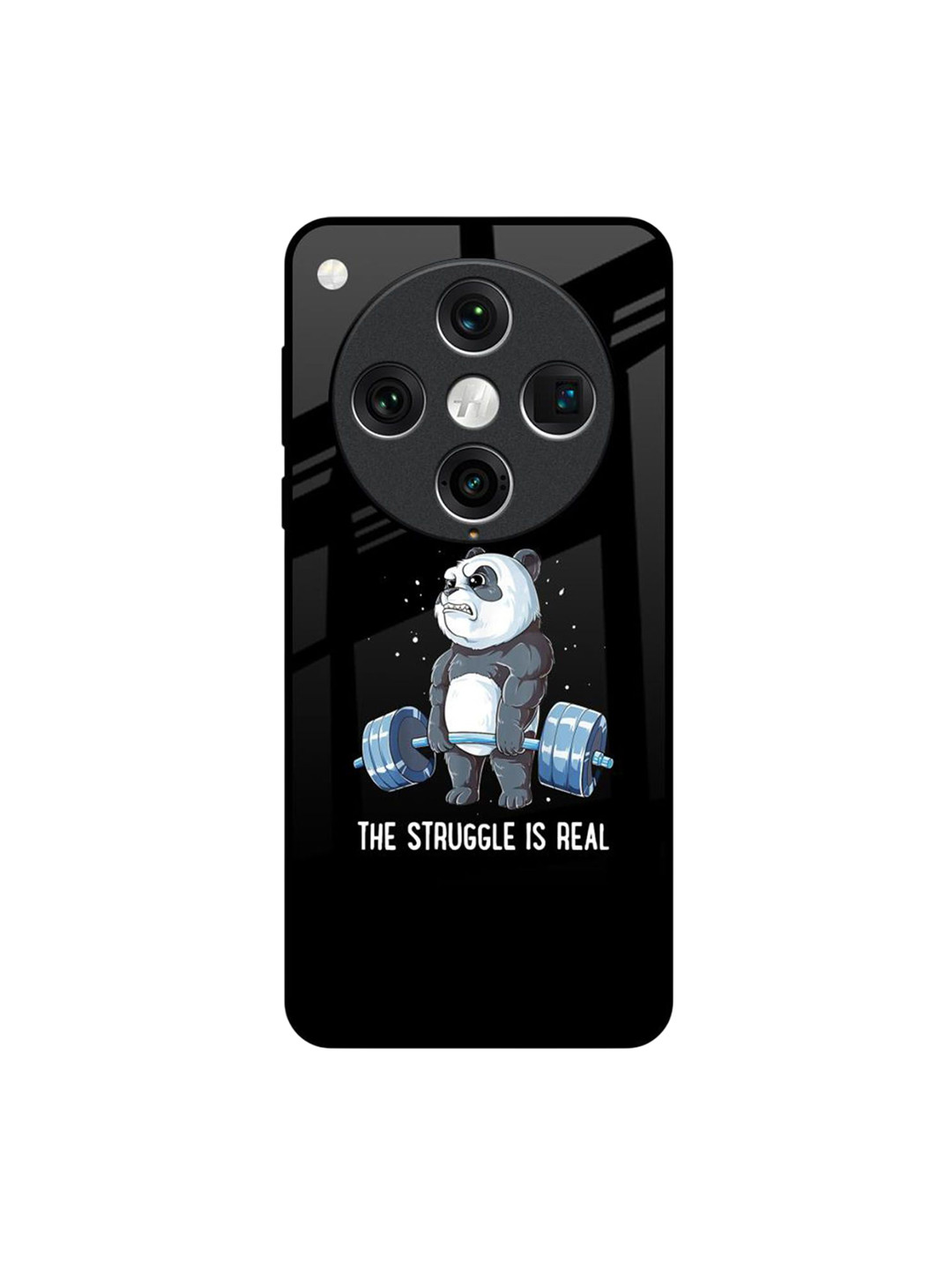 QRIOH The Struggle Is Real Oppo Find X8 Pro Impact Resistant Back Case