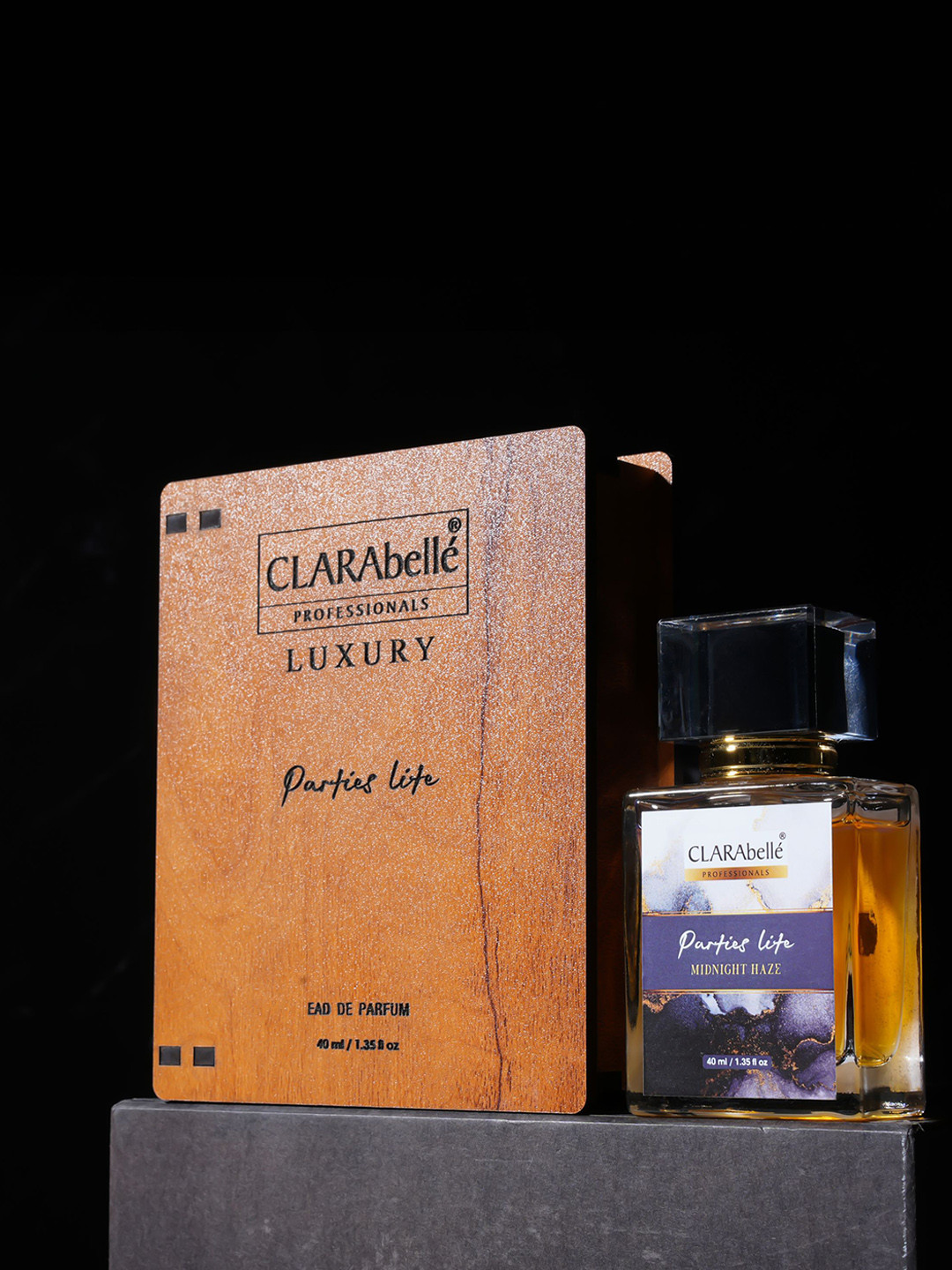 CLARABELLE PROFESSIONALS Parties Life Midnight Haze Long Lasting Eau De Parfum - 40 ml