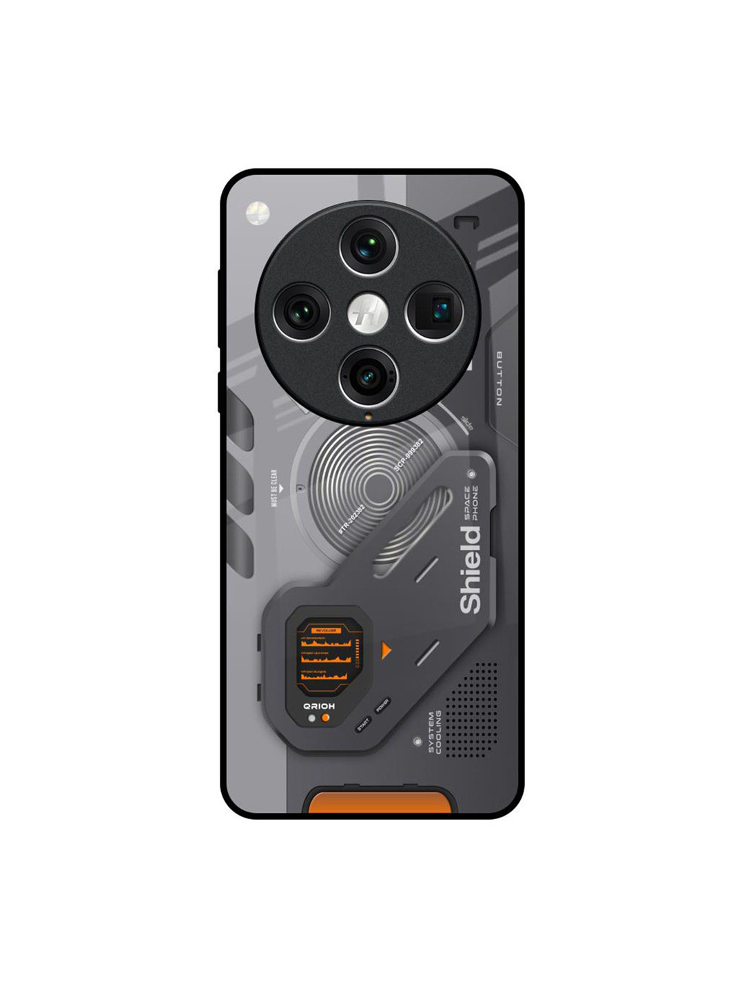 QRIOH Tech Lifestyle Oppo Find X8 Pro Impact Resistant Back Case