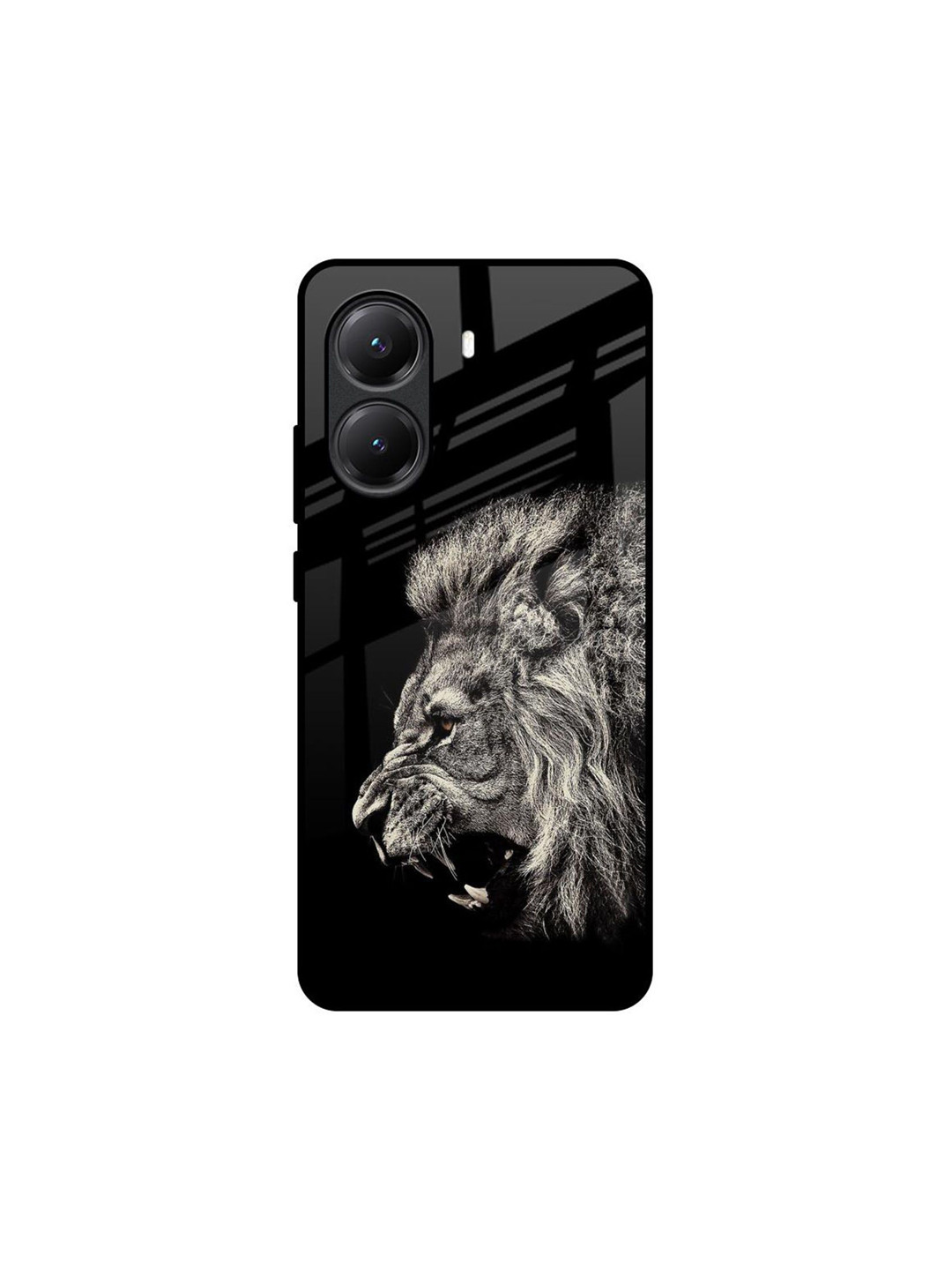 QRIOH Brave Lion Poco X7 Pro 5G Impact Resistant Back Case
