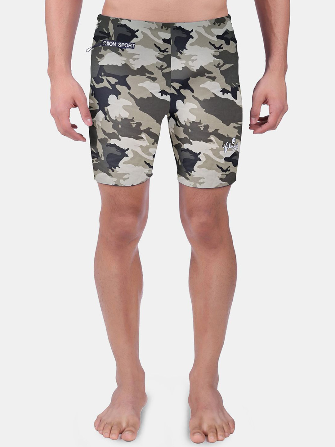 FILMAX ORIGINALS Men Camo Print Jammer Swimmig Shorts for Men