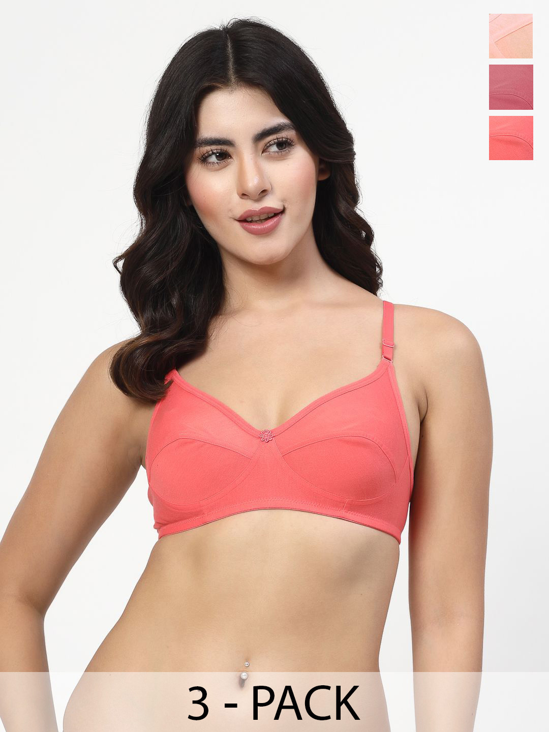 LILY Seamed Non Padded Everyday Bra