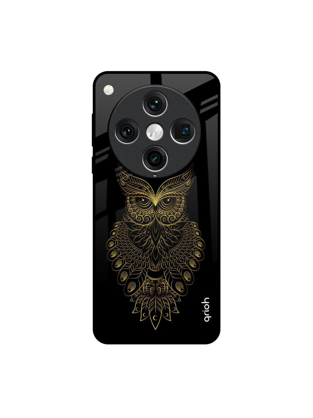 QRIOH Golden Owl Oppo Find X8 Pro Impact Resistant Back Case