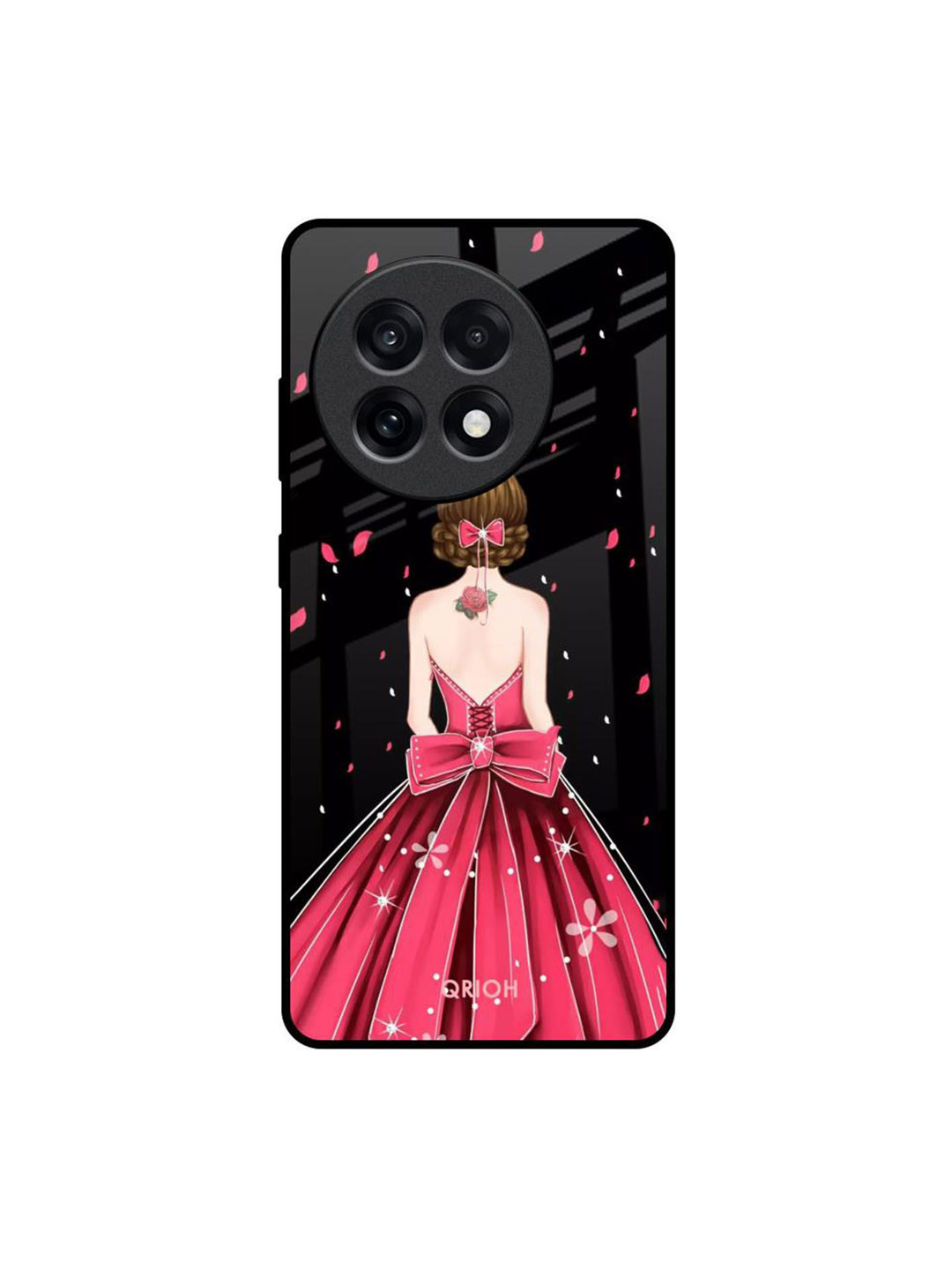 QRIOH Fashion Princess OnePlus 13R 5G Impact Resistant Back Case