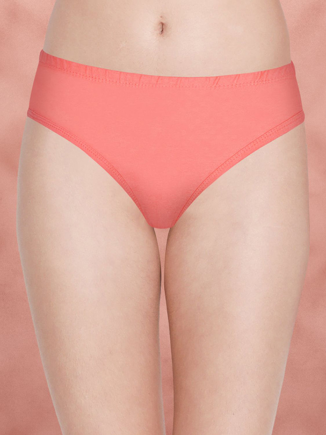 Susie Women Solid Low-Rise Bikini Briefs