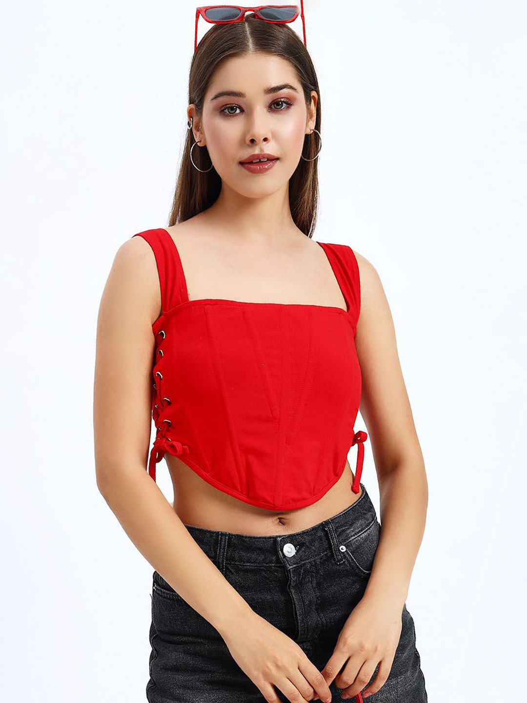 Sugercandy Women Side Knot Corset