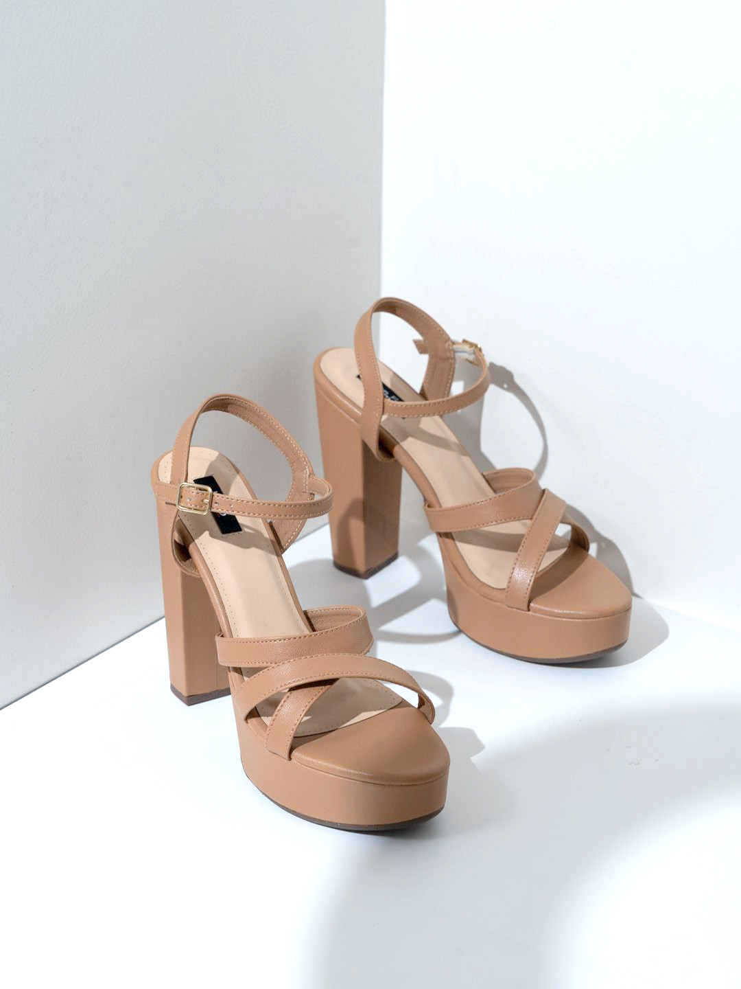 Inc 5 Party Open Toe Backstrap Block Sandals